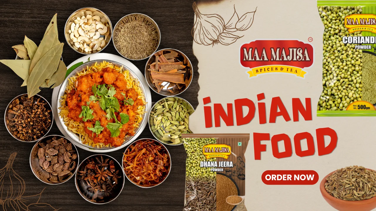 Brown and Red Paper Modern Explore Indian Food YouTube Thumbnail